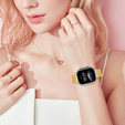 Ocelový náramek pro Apple Watch 1/2/3/4/5/6/7/8/SE/ULTRA 42/44/45/49 MM - zlatý