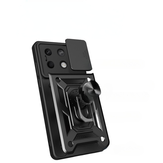 Pouzdro pro Xiaomi Redmi Note 13 5G, CamShield Slide, černé