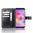 Klopové pouzdro pro Oukitel WP5, Crazy Horse Wallet, černé