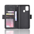 Klopové pouzdro pro Samsung Galaxy A21S, Card Slot, černé