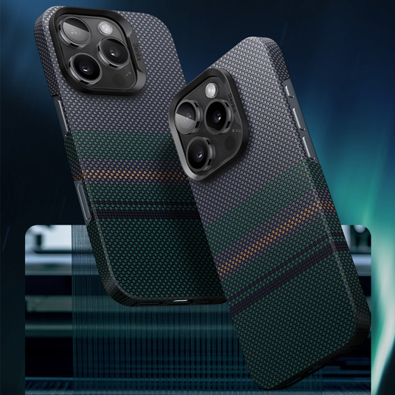 Pouzdro BENKS Kevlar Magnetic Armor Air Aurora 600D S062 pro MagSafe pro iPhone 15 Pro Max