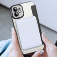 Klopové pouzdro pro iPhone 11, RFID Wallet MagSafe CamShield, černé