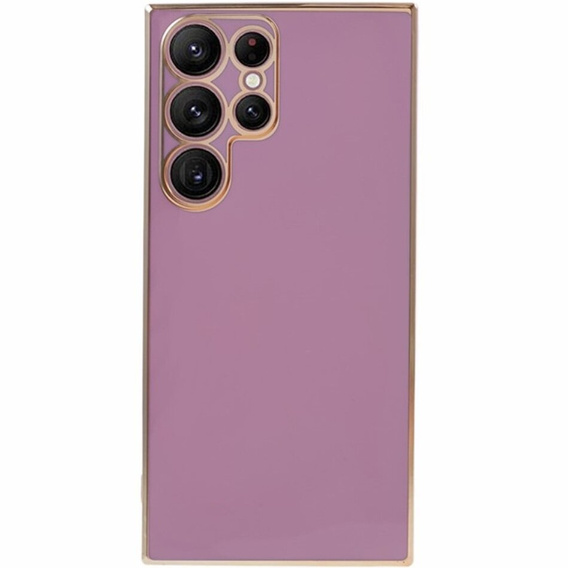 Pouzdro pro Samsung Galaxy S24 Ultra, Glamour CamShield, fialové