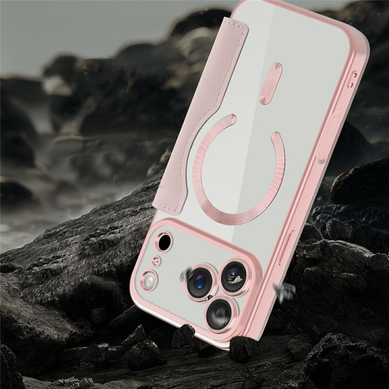 Peněženkové flipové pouzdro MagSafe RFID s ochranou fotoaparátu pro iPhone 17 Pro Max