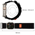 Nylonový řemínek ERBORD Runner pro Apple Watch 1/2/3/4/5/6/7/8/9/SE/ULTRA/ULTRA 2 42/44/45/49MM