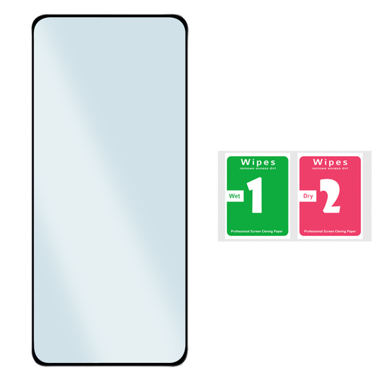 3D tvrzené sklo pro Motorola Edge 30 Neo 5G, černé