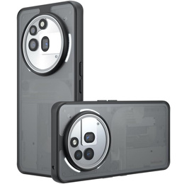 Pouzdro pro Nothing Phone 3A Pro, Fusion Hybrid, transparentní / černé