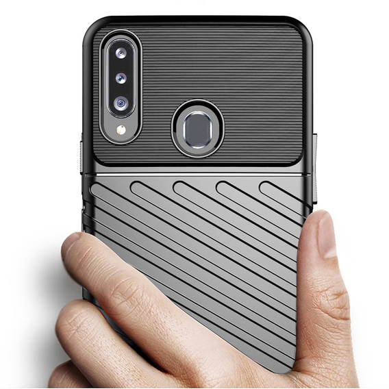 Pouzdro pro Samsung Galaxy A20S, Thunder, černé