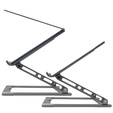 Hliníkový stojan na notebook, ERBORD ProDesk Stand, šedý