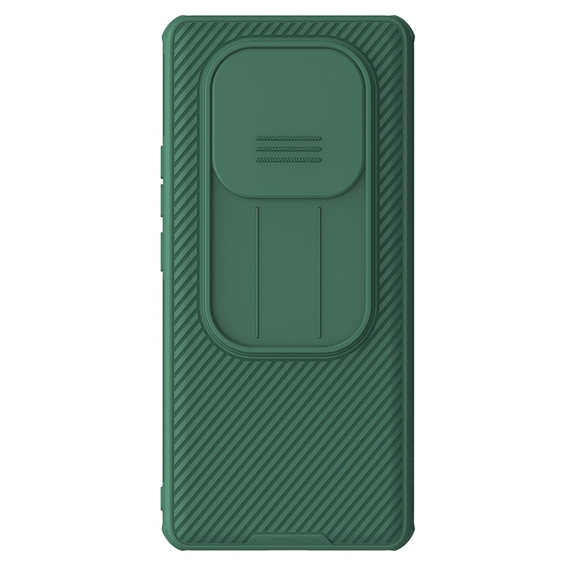Pouzdro pro Xiaomi Redmi Note 14 Pro 5G / Xiaomi Poco X7 5G, obrněné Nillkin, CamShield Pro, zelené