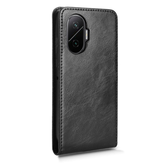 Klopové pouzdro pro Xiaomi Poco F7, Flip, černé