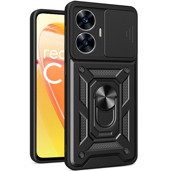 Pouzdro pro Realme C55, CamShield Slide, černé