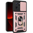 Pouzdro pro Xiaomi 13T / 13T Pro, CamShield Slide, růžové rose gold