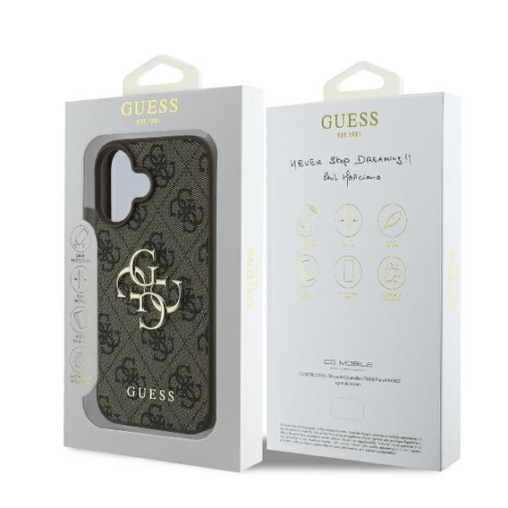 Pouzdro GUESS 4G Big Metal Logo pro iPhone 16
