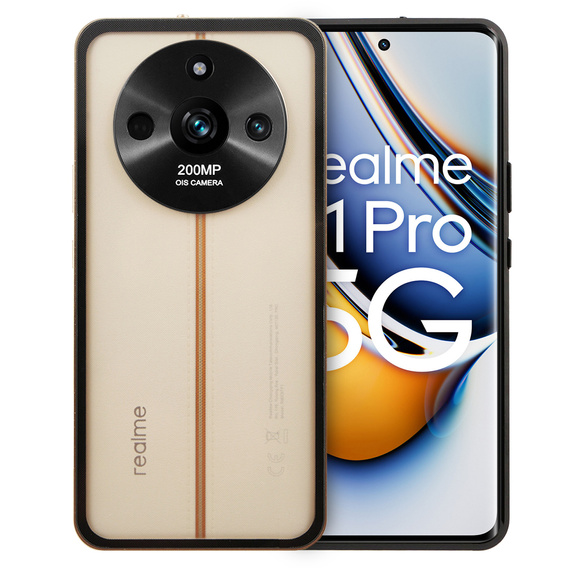 Pouzdro pro Realme 11 Pro 5G / Pro+ 5G, Frame Case, černé