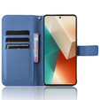 Klopové pouzdro pro Xiaomi Redmi Note 13 5G, Wallet Smart Magnet, modré