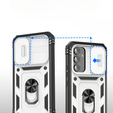 Pouzdro pro Samsung Galaxy A54 5G, CamShield Slide, bílé / černé