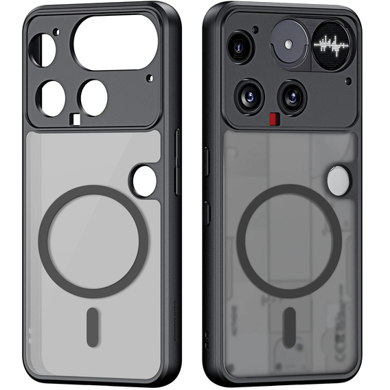Pouzdro pro Nothing Phone 3 5G, pro MagSafe, ERBORD Matt Case, černý