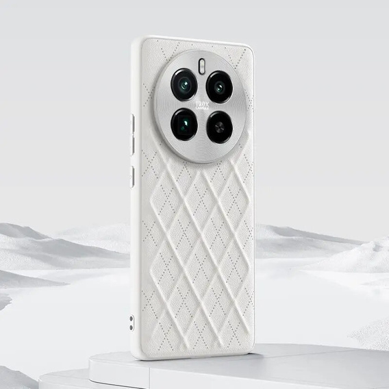 Pouzdro pro Realme 12 Pro 5G / 12 Pro+ 5G, Rhombus, bílé