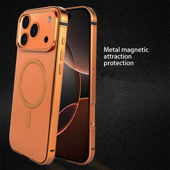 Metal Frame pouzdro pro MagSafe pro iPhone 17 Pro