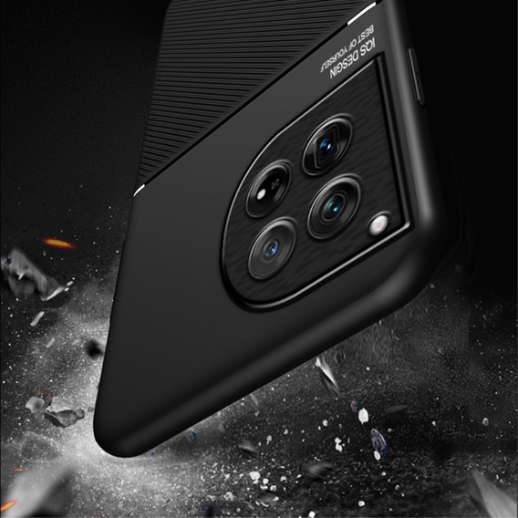 Pouzdro pro OnePlus 12 5G, s magnetickým úchytem, černé