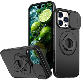 Pouzdro pro iPhone 16 Pro Max, Military Magnet, pro MagSafe, černé