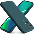 Pouzdro pro Realme GT2 Pro, Silicone Lite, tmavě zelené