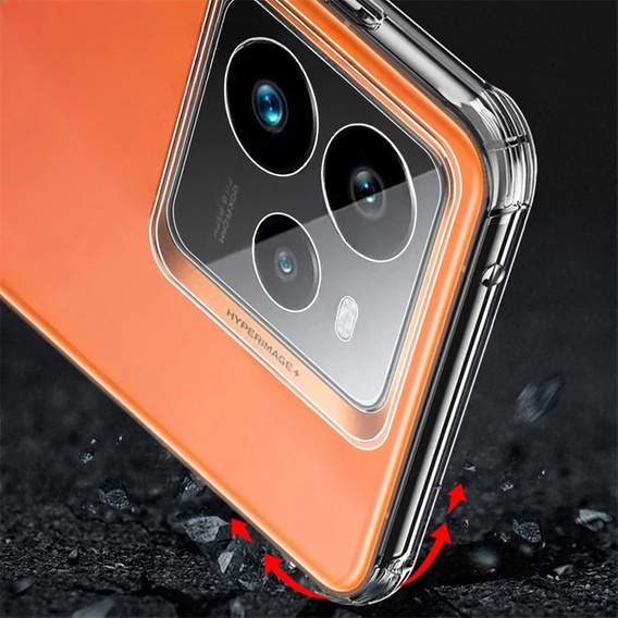 Pouzdro pro Realme GT 7 Pro, Dropproof, průhledné