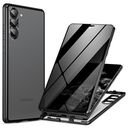 Pouzdro pro Samsung Galaxy S24, Privacy Dual Glass, černé