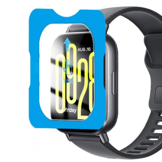2x Tvrzené sklo s montážním rámečkem ERBORD pro Xiaomi Redmi Watch 5 Active