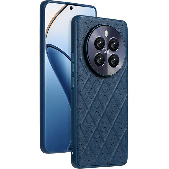 Pouzdro pro Realme 12 Pro 5G / 12 Pro+ 5G, Rhombus, modré