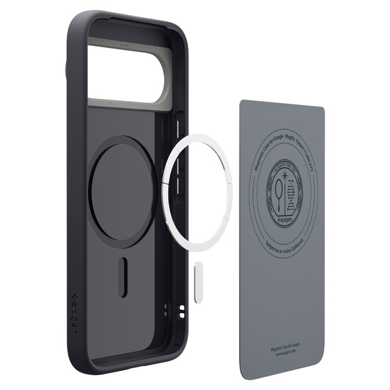 Spigen Nano Pop MagSafe pouzdro pro Google Pixel 10 Pro XL, černé sezamové pouzdro