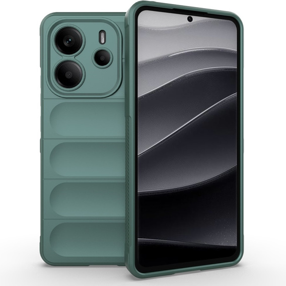 Pouzdro pro Xiaomi Redmi Note 14 4G, Gaming Shockproof, zelené