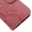 Klopové pouzdro pro iPhone 7/8/SE 2020/SE 2022, Butterfly, růžové