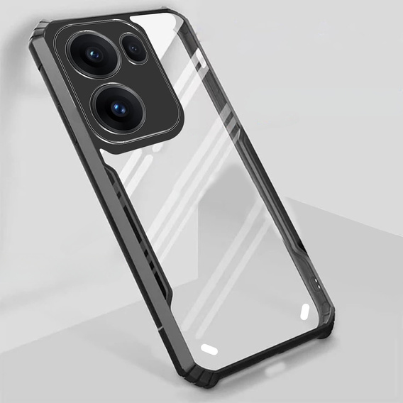 Pouzdro pro Oppo Reno 13F / Oppo Reno 13FS, AntiDrop Hybrid, černé