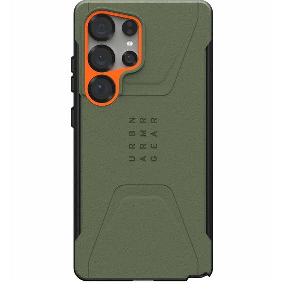 Pouzdro Urban Armor Gear pro Galaxy S25 Ultra, Civilian, zelené