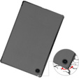 Pouzdro pro Samsung Galaxy Tab A8 10.5 SM-X200 SM-X205, Smartcase, šedé