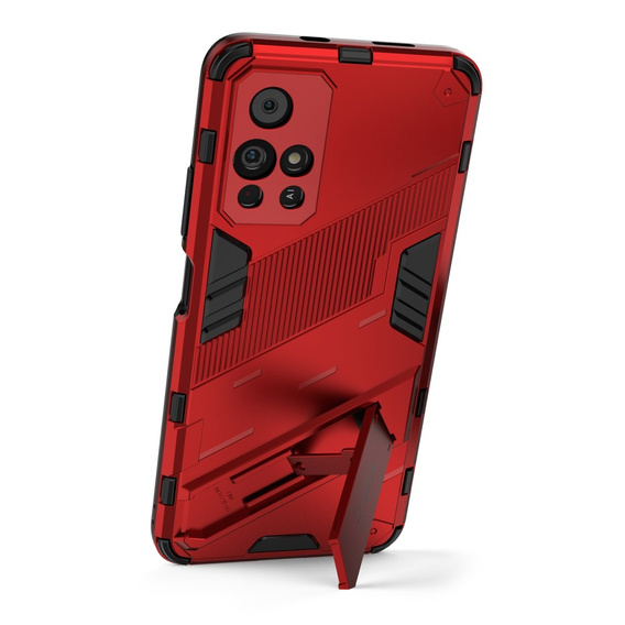 Pouzdro pro Xiaomi Poco M4 Pro 5G / Note 11S 5G, Military kickstand, modré