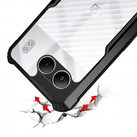 Pouzdro pro OnePlus Nord 4, AntiDrop Hybrid, černé