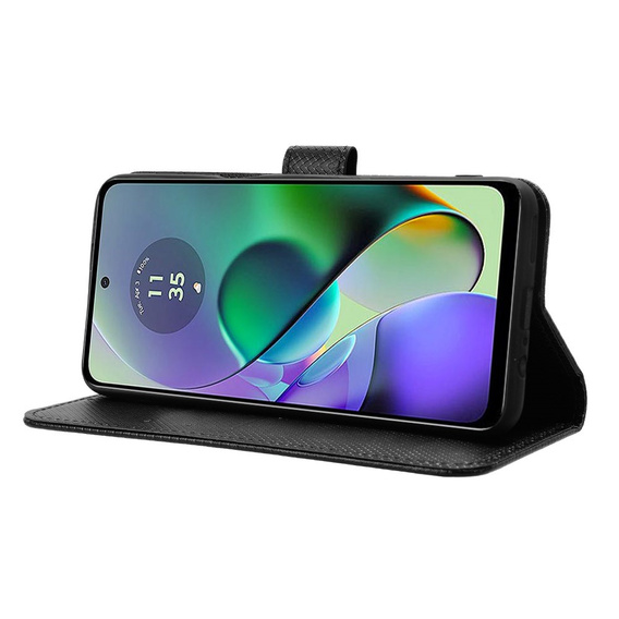 Flipové pouzdro pro Motorola Moto G54 5G, Smart Magnet, černá
