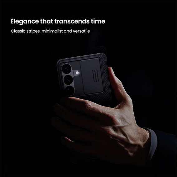 Pouzdro NILLKIN Camshield Pro s krytem fotoaparátu pro Samsung Galaxy S26 Ultra, černé