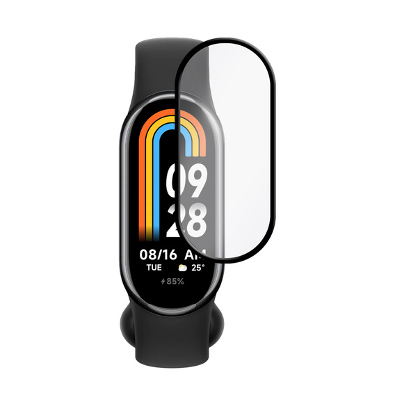 2x hybridní sklo ERBORD pro Xiaomi Smart Band 10 / 9 / 8