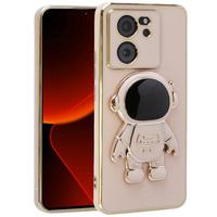 Pouzdro pro Xiaomi 13T / 13T Pro, Astronaut, růžové rose gold