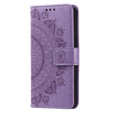 Klopové pouzdro pro Oppo A17, Mandala, fialové