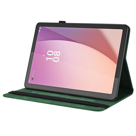 Pouzdro pro Lenovo Tab M9, Butterfly, zelené