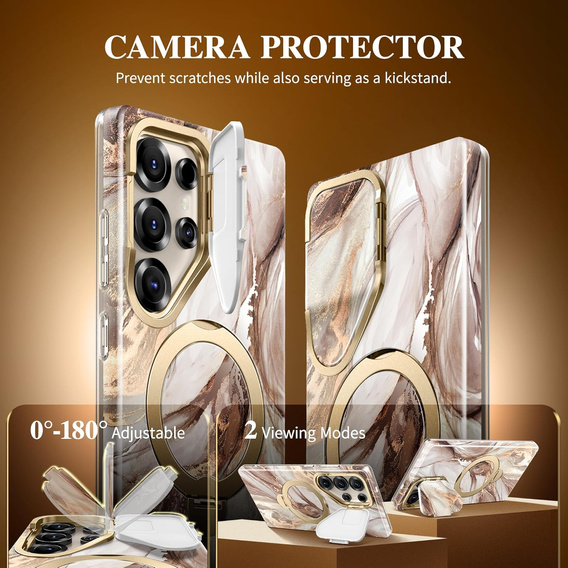 Odolné pouzdro pro Samsung Galaxy S25 Ultra – Tongate MECH Series Clip, černé