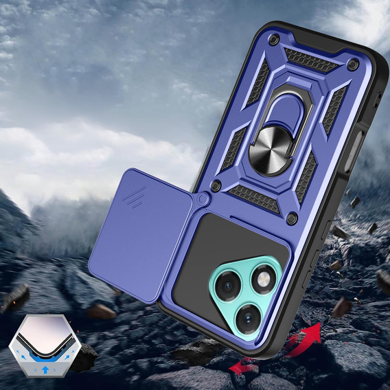 Pouzdro pro Honor 400 Lite, CamShield Slide, modré