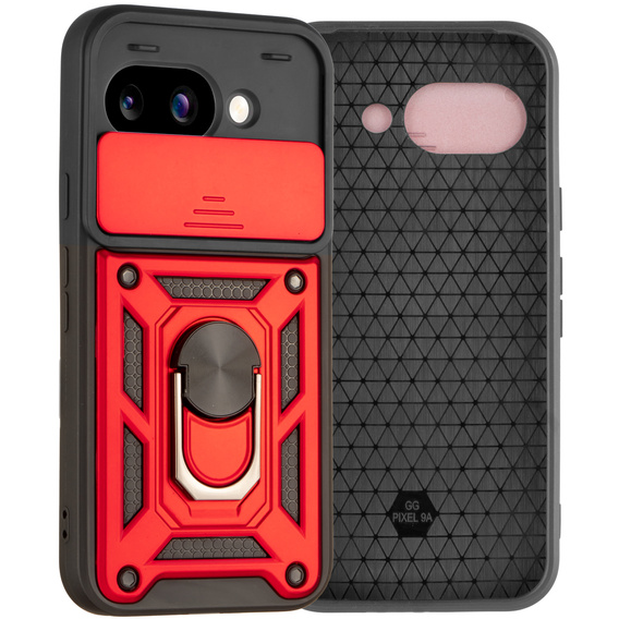 Pouzdro pro Google Pixel 9A, CamShield Slide, červené