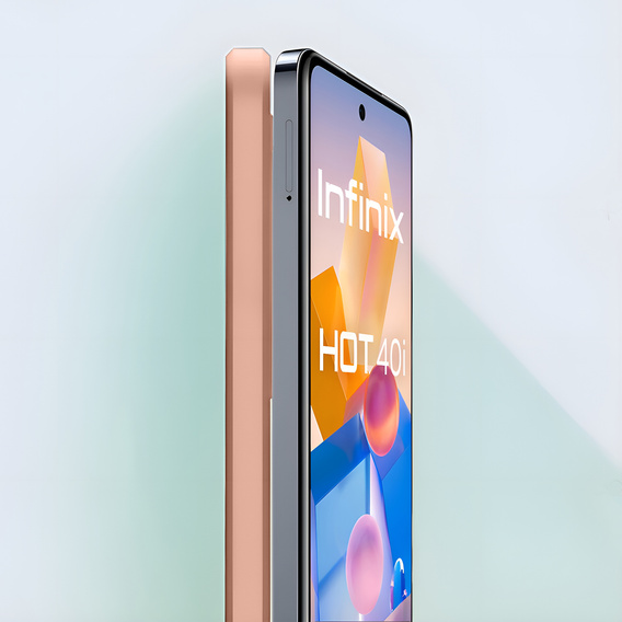 Pouzdro pro Infinix Hot 40i, Silicone Lite, růžové
