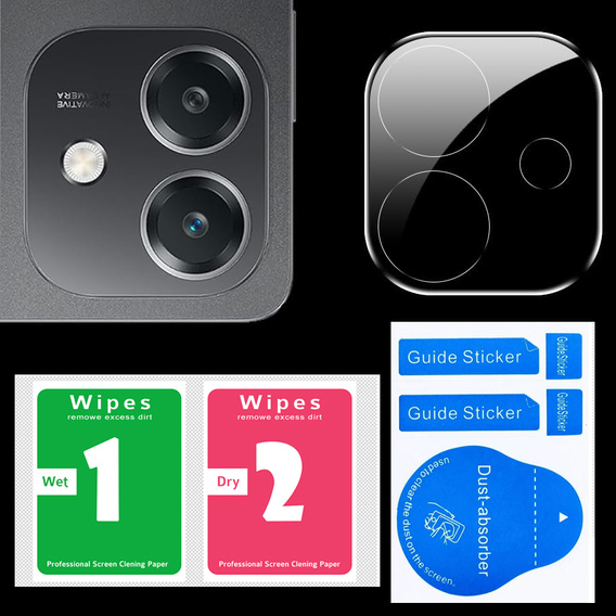 Tvrzené sklo na fotoaparát pro Oppo A40 / Oppo A40m, průhledné